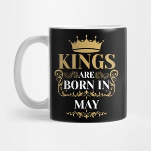 kings are born in may Mug